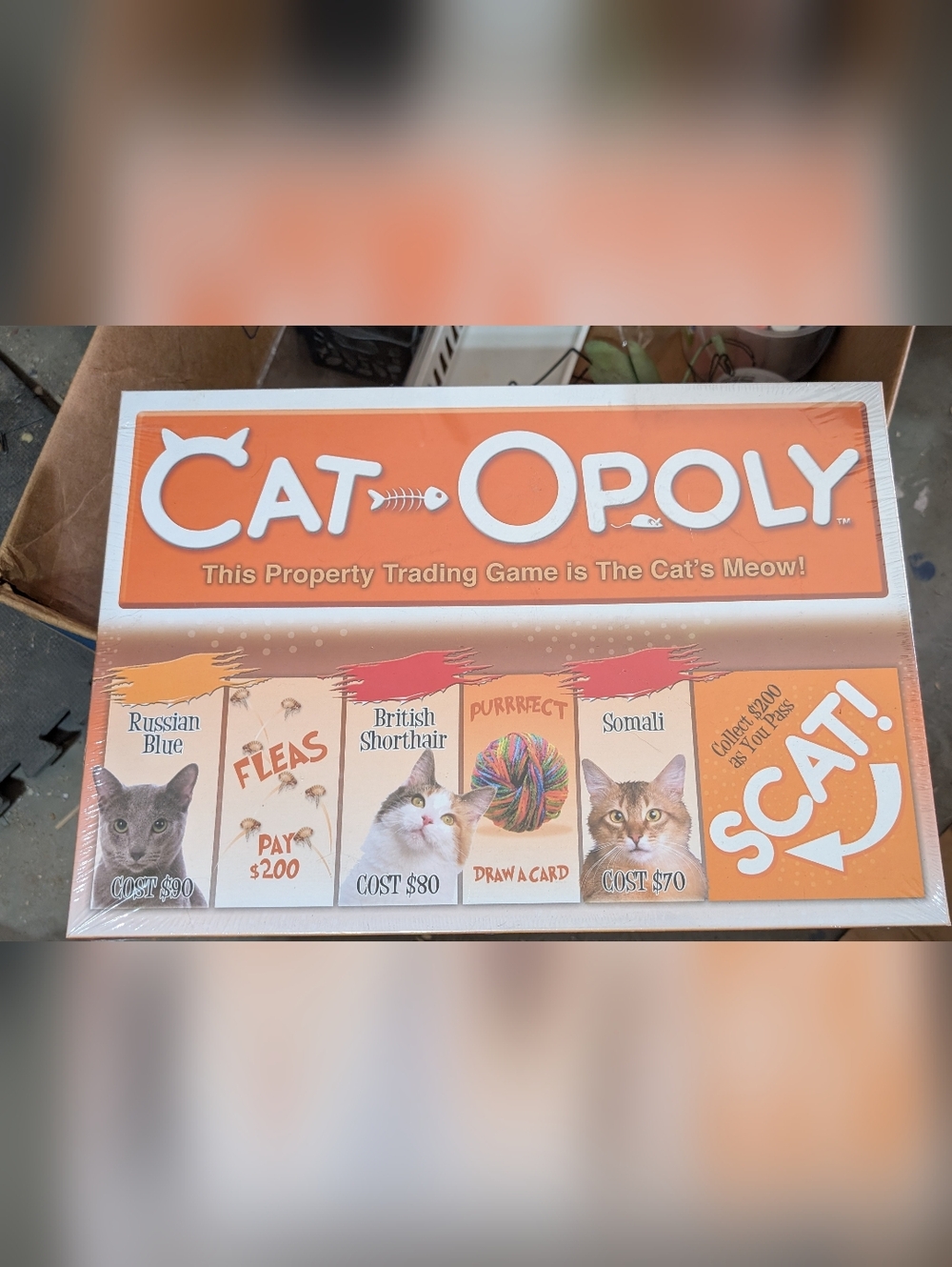 Catopoly Board Game